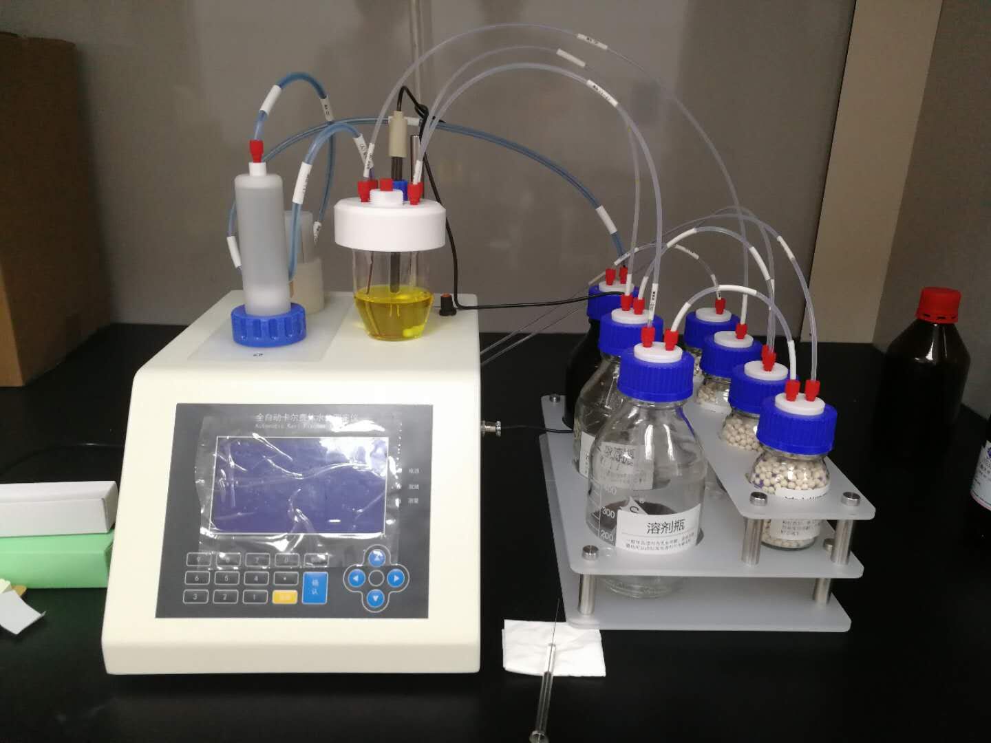 江蘇福瑞達新材料有限公司購買我司S-300全自動卡爾費休水分測定儀 江蘇福瑞達新材料有限公司購買我司S-300全自動卡爾費休水分測定儀