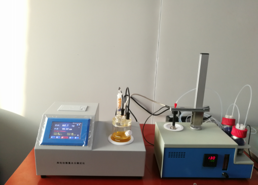 佛山實達科技購買我公司卡氏加熱爐檢測極片中的水分 佛山實達科技購買我公司卡氏加熱爐檢測極片中的水分